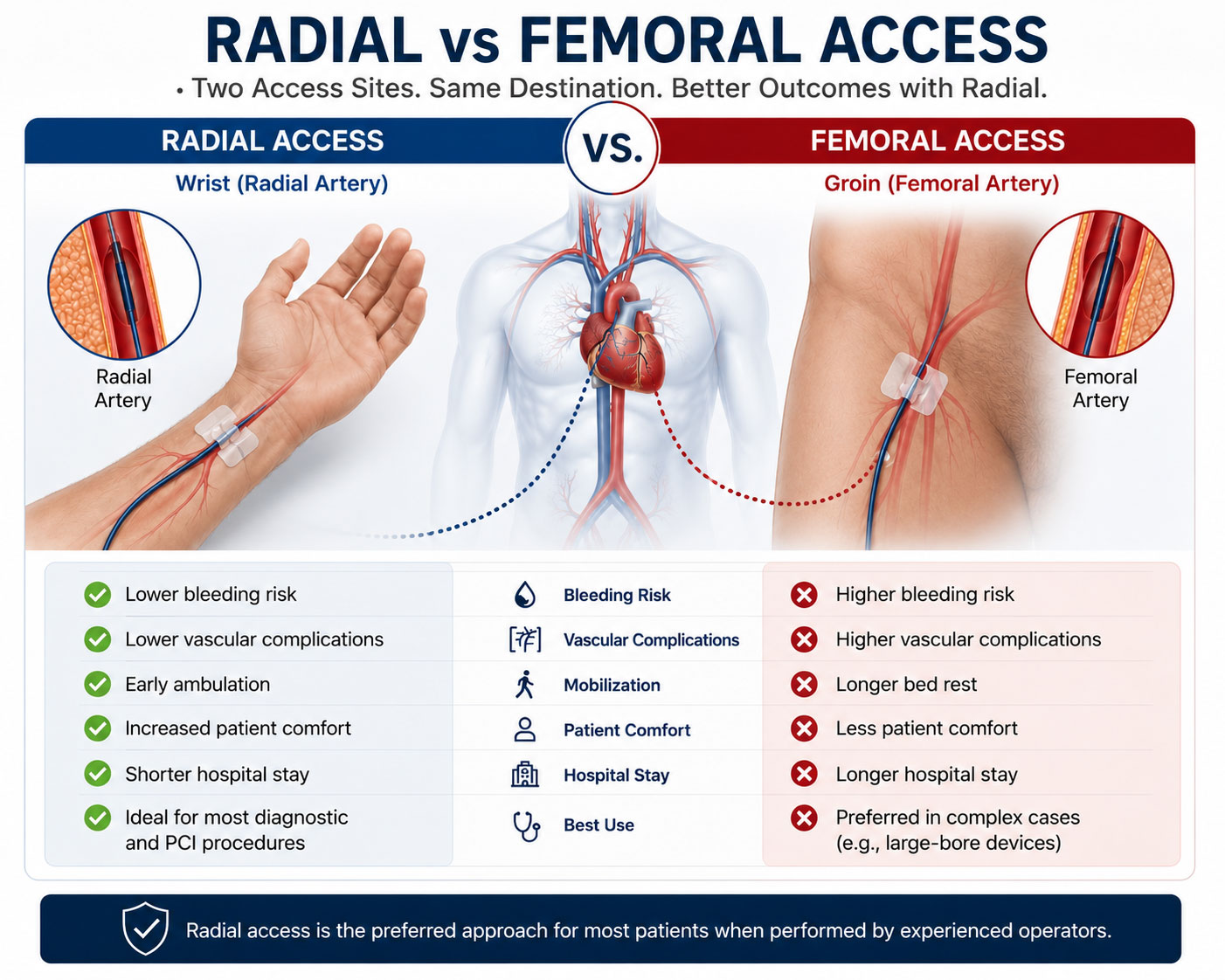 Radial-(Wrist)-vs-Femoral-(Groin)-Access